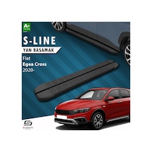 S-dizayn Fiat Egea Cross S-line Siyah Yan Basamak 183 Cm 2020 Üzeri A+ Kalite