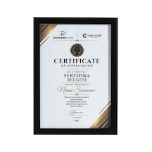 4412 Siyah Ahşap Modern Dekoratif Cam Fotoğraf Çerçevesi Masa Duvar Fotoğraf Çerçevesi 21x29,7cm