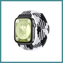 Trendexa Huawei Fit 4 Star Kordon - Siyah-beyaz Mac