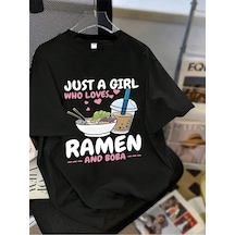 Noıssey Urban Pop Graphic Kadın Tişört Koleksiyonukod 5271 Siyah