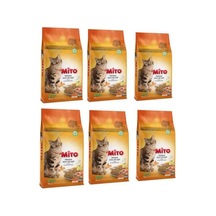 Mito Tavuklu 1 KG X6 Yetişkin Kedi Maması Orjinal Paket