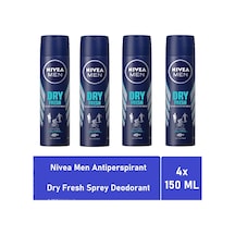 Nivea Dry Fresh Erkek Deodorant 4 x 150 ML