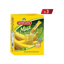Altıncezve Muz Aromalı Tek İçimlik İçecek Tozu 3'lü 40 x 1.5 G