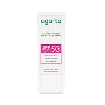 Agarta Cilt Tonu Eşitleyici Renkli Kapatıcı Etkili Güneş Kremi SPF50+ 50 ML