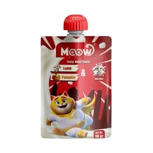 Moow Taze Kuzulu Balkabaklı Ve Keçi Sütlü Kedi Et Ezmesi 90 Gr