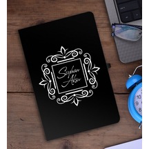 Kişiye Özel İsimli Siyah Defter - 2 Siyah