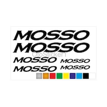 Mosso Bisiklet Kadro Sticker Seti Premium Kalite