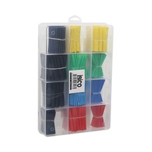 530pcs Makaron Kablo Tamir Seti Isıyla Büzüşmeli Daralan Hortum 4915