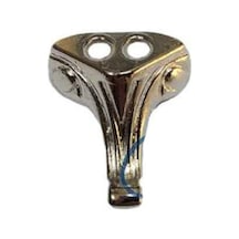 Moda Taşlı Ahşap, Mdf, Sunta Sandık Ayağı, Kutu Ayak 1,5 Cm - Nikel