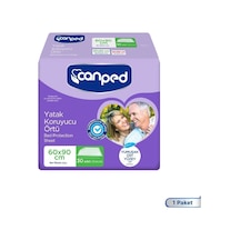 Canped Yatak Koruyucu Örtü 30'lu 60 x 90 CM