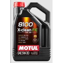 Motul 8100 X-Clean FE 5W-30 Sentetik Motor Yağı 5 L