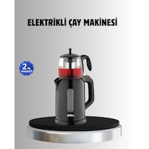 Mey İthalat Sinbo Stm 5840 Elektrikli Çay Makinesi 1800w Cam Demlik Ve Sıcak Tutma Özellikli