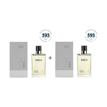 Bargello 593 + 593 Erkek / Erkek Parfüm EDP 50 ML Fresh / Fresh -mnms505932 Aromatik