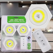 Uzaktan Kumandalı Led Işık Altı Gen 3&amp Apos Lü Set Timya/go1395 198586 Karışık / Çoklu Renk