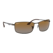 Ray-Ban Rb3498 029/T5 61 17 135 Polarize Degrade Erkek Güneş Gözlüğü