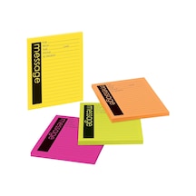 Ayrex Süper Yapışkan Notlar, Telefon Mesajı, 10,16 X 12,7 Cm, 4 Ped, 2x Yapıştırma Gücü, Energy Boost Koleksiyo