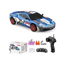 Uzaktan Kumandalı Drift Araba, 1:24 Ölçekli Yüksek Hızlı 4wd Model Araç, Led Işıklar