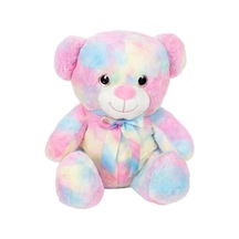4771 Gökkuşağı Renkli Peluş Ayı 45 Cm -sunman Çok Renkli