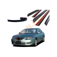 Mazda 3 10-13 Uyumlu Bagaj Üstü Spoiler Mat Siyah