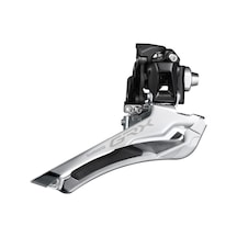 Shimano Grx FD-RX400 Brazed-On Ön Aktarıcı 2X10V DS DP - IFDRX40 Gri - Siyah