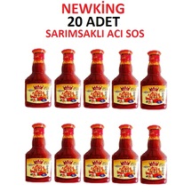 20 Adet Sarımsaklı Acı Sos 333 Gr Hot Sauce Sarımsaklı Şimdi Sipariş Verin, Sofralarınıza Lezzet Gelsin