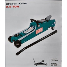 Tricraft 2.5 Ton Arabalı Kriko