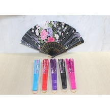 Plastik Yelpaze Model 2 Çok Renkli