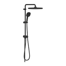 Grohe Tempesta System 250 Cube Duvar Bağlantılı, Divertörlü Duş Sistemi - 269772431 Siyah