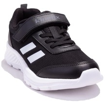 Kinetix Korper Iı Siyah Beyaz Ortopedik Günlük Erkek Çocuk Spor Ayakkabı 001