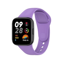 Xiaomi Redmi Watch 3 Uyumlu Krd-81 Uyumlu Frm Kordon Lila