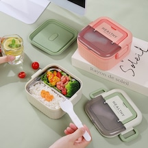 304 Paslanmaz Çelik Öğle Yemeği Kutusu Pirinçli Öğle Yemeği Kutusu Mor