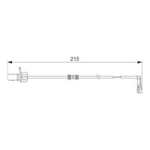 Porsche Macan 3.0d 2014-2018 Bosch Arka Balata Fişi