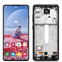 Samsung Uyumlu Galaxy A52 Sm-a525f Lcd Ekran Dokunmatik Çıtalı