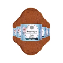 5 Adet Lotus Bikini Büstiyer Bluz Örgü İpi  K302 Tarçın