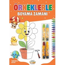 Örneklerle Boyama Zamanı - Turuncu Kitap - Dppq-901273