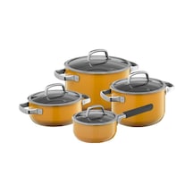 Wmf Fusiontec Mineral Tencere Seti 4 Parça Sarı Wm-3201113735 Wmf Renkli