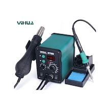Yihua 878d Sıcak Hava Üflemeli Dijital Havya İstasyonu 740w