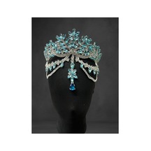 Alınlıklı Gelin,kına,nişan,söz,after,bride,party Taç Turkuaz - 797514215 Turkuaz