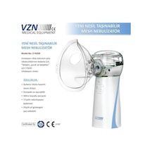 Taşınabilir Yeni Mesh Nebulizatör Şarjlı,ayarlanabilir 3 Kademeli Lt-n200