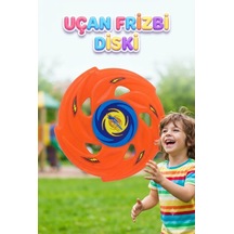 Kolay Kavranır 22 Cm Profesyonel Uçan Disk Frisbee - Açık Alan Park Ve Plaj Oyuncağı Yeşil