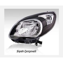 AYFAR 202317 Far Siyah Çerçeveli Motorlu Sol R.Kangoo 2013