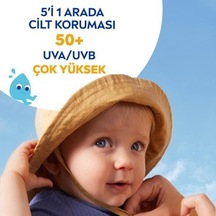 270ml Spf50 Güneş Spreyi, Hassas Ciltler İçin Koruma Açık Gri