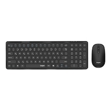 Casper D300 Siyah Kablosuz Klavye Mouse Set Optik Casper D300 Siyah Kablosuz Klavye Mouse Set Optik
