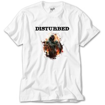 Disturbed Monster Beyaz Tişört (551803878)