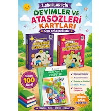 3.sınıflar İçin Atasözleri Ve Deyim Kartları + Oku Anla Pekiştir