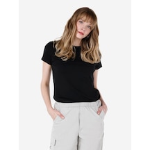 Colin's Colins Siyah Kadın Tshirt K.kol Cl1068567 Q1.v1 Blk Siyah
