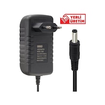 Weko 8.4 Volt - 1 Amper 8.4 Watt 5.5 2.5 Uçlu Lityum Pil Ledli Yerli Üretim Şarj Adaptörü