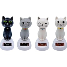 Güneş Enerjili Sallanan Kedi Figürü 75062533