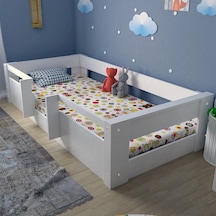 Herseycik Ninnimo Montessori Mdf Karyola Beyaz M7 - Y 1016 Beyaz