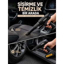 Kablosuz Hava Pompası Ve Vakumlu El Süpürgesi - Lisinya